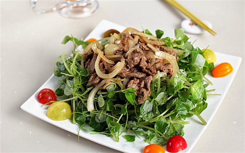 cách chế biến món nộm càng cua